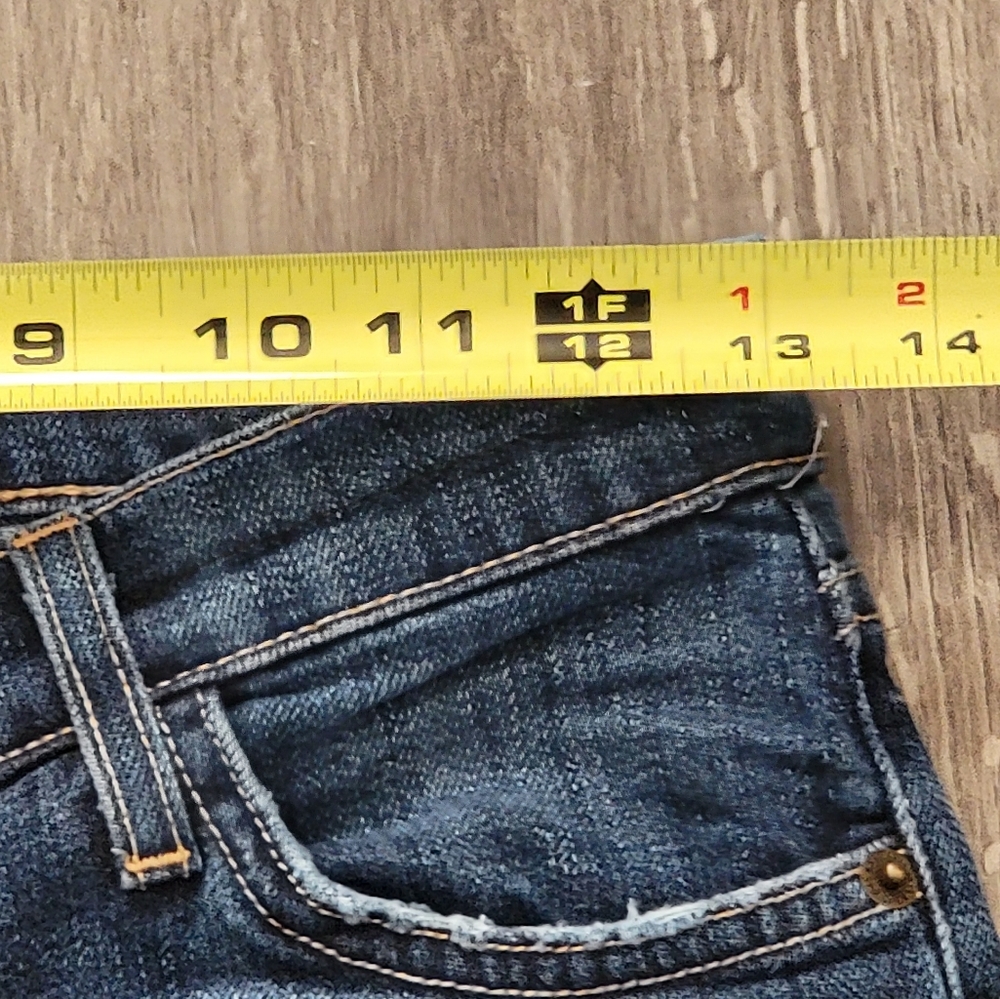 Current Elliott Cropped Straight Court Coupe Droite Jeans - Picture 10 of 14